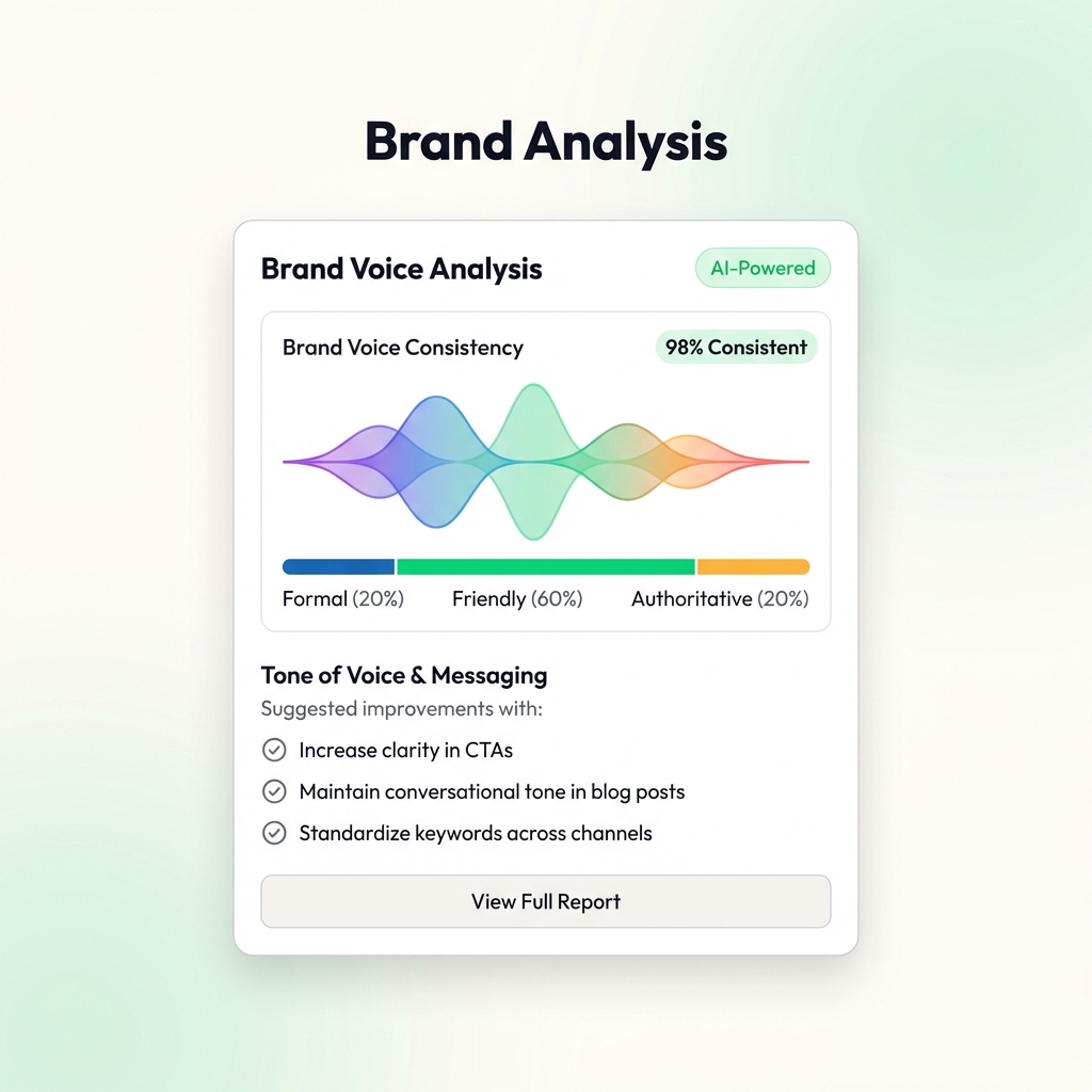 Unlock Your Brand’s True Voice with Boostmatic’s AI-Powered Brand Analysis